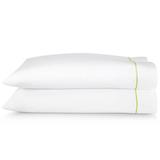 Birch Lane™ Hartley 200 Thread Count 100% Cotton Percale Pillowcase Cotton Percale in Green, Size Standard BOU-2RC SEA Wayfair
