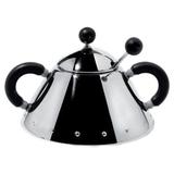 Alessi Michael Graves - Sugar Bowl Stainless Steel in Black | Wayfair 9097 B