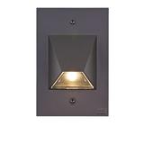 CSL Line Voltage Integrated LED Step Light Aluminium/Metal in Brown, Size 4.5 H x 3.0 W x 1.63 D in | Wayfair SS3003-BZ