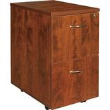 Lorell Essentials Series 2-Drawer Vertical Filing Cabinet Wood in Brown, Size 28.25 H x 16.0 W x 22.0 D in | Wayfair 69431