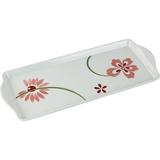 Corelle Square Pretty Melamine Platter Melamine in Pink, Size 6.4 W x 14.75 D in | Wayfair 06238