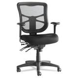 "Alera Elusion Series Mesh Mid-Back Multifunction Chair, Black (Aleel42Me10B)"