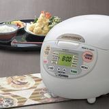 Zojirushi Neuro Fuzzy Rice Cooker & Warmer, 10 Cup (Uncooked), Premium White, Made in Japan, Size 8.25 H x 10.0 W x 13.125 D in | Wayfair