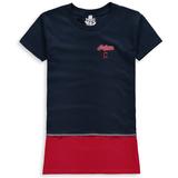Girls Preschool Refried Apparel Navy Cleveland Indians Sustainable T-Shirt Dress