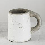 Zentique Small Pitcher Ceramic in White, Size 4.5 H x 5.0 W in | Wayfair 5313S