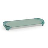 Angeles SpaceLine Stackable Assembled Cot in Green/Blue, Size 5.0 H x 22.0 W x 55.0 D in | Wayfair AFB5735AGN
