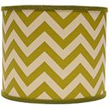 Village Green Chevron Drum Lamp Shade 14x14x11 (Spider)