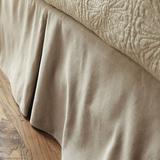 Tailored Bedskirt Natural Linen Twin - Ballard Designs