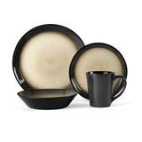 Pfaltzgraff Everyday Aria 16 Piece Dinnerware Set, Service for 4 Ceramic/Earthenware/Stoneware in Gray | Wayfair 5109234