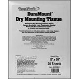 Duracraft Dry Mount Tissue - 8 x 10" - 25 Sheets GPM601
