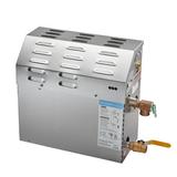 Mr. Steam Residential eSeries 6kW Steam Shower Generator, Stainless Steel in Gray, Size 14.76 H x 14.48 W x 6.73 D in | Wayfair MS150EC1