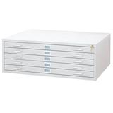 Safco Products Company Filing Cabinet Metal in White, Size 16.5 H x 53.5 W x 41.5 D in | Wayfair 4998WHR