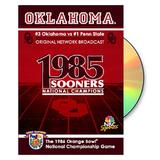 Oklahoma Sooners 1986 Orange Bowl Championship Game DVD