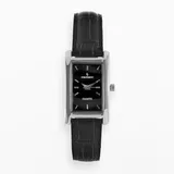 Peugeot Women's Leather Watch - 3008BK, Black
