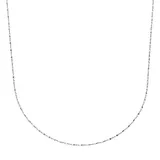 "PRIMROSE Sterling Silver Serpentine Chain Necklace -20-in., Women's, Size: 20"", Grey"