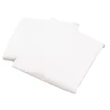 LA Baby Compact Cotton Fitted Sheet, White