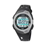 Casio Women's Runner Series 60-Lap Digital Chronograph Watch - STR300C-1V, Black