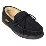 Brumby Men's Moccasin Slippers, Size: Medium (8), Black