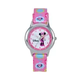 Disney's Minnie Mouse Kids' Floral Time Teacher Watch, Girl's, Pink