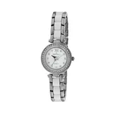 Peugeot Women's Crystal Watch - 7073WT, Silver