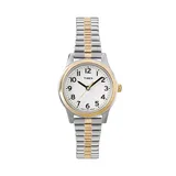 Timex Women's Two Tone Expansion Watch - T2N068, Size: Small, Multicolor