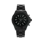 Peugeot Men's Ceramic Crystal Chronograph Watch - PS968, Black