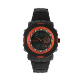 Peugeot Men's Analog & Digital Chronograph Watch - 1024, Black