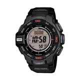 Casio Men's PRO TREK Solar Digital Chronograph Watch, Black