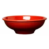 Fiesta Pedestal Bowl, Red, LARGE BOWL