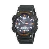 Casio Men's Tough Solar Illuminator Analog & Digital Chronograph Watch, Green