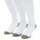 Men's GOLDTOE 3-pk. Outlast Temperature Control Crew Socks, Size: 6-12, White
