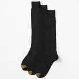 Men's GOLDTOE 3-pk. Over-the-Calf Dress Socks, Size: 6-12, Black
