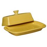Fiesta Serveware Butter Dish All Ceramic in Orange, Size 8.2 W in | Wayfair 1431320