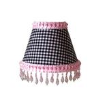 Silly Bear Lighting Gingham Night Light Fabric in Pink, Size 4.0 H x 8.0 W x 4.0 D in | Wayfair NL-230