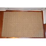 Brown Area Rug - Dovecove Mauch Geometric Jute Area Rug Jute & Sisal in Brown, Size 108.0 H x 72.0 W x 0.25 D in | Wayfair