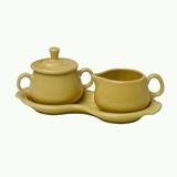 Fiesta Sugar & Creamer Set Porcelain China/Ceramic in Orange, Size 2.5 H in | Wayfair 821320