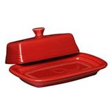 Fiesta Serveware Butter Dish All Ceramic in Red, Size 8.2 W in | Wayfair 1431326