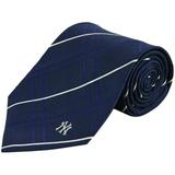 Navy New York Yankees Oxford Woven Tie