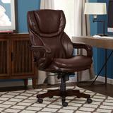 Serta at Home Executive Chair Upholstered in Brown, Size 43.5 H x 27.25 W x 29.5 D in | Wayfair 43506