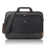 Solo Focus 17.3-Inch Laptop Briefcase, Black