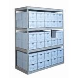 Hallowell Record Storage Decking 3 Shelving Unit Add-on, Size 60.0 H x 42.0 W x 15.0 D in | Wayfair RS421560-3AP