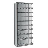 Hallowell Hi-Tech Bin 87" H 9 Shelf Shelving Unit Add-on Metal in White, Size 87.0 H x 36.0 W x 12.0 D in | Wayfair A5528-12HG