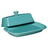 Fiesta Serveware Butter Dish All Ceramic in Green/Blue, Size 8.2 W in | Wayfair 1431107