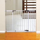 Dreambaby Liberty Xtra Safety Gate Metal in White, Size 30.0 H x 42.5 W x 2.0 D in | Wayfair L867