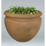 Allied Molded Products Columbus Composite Pot Planter Composite in Red, Size 30.0 H x 36.0 W x 36.0 D in | Wayfair 1COL-3630-PD-13