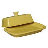 Fiesta Covered Butter Dish, Yellow