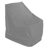 KoverRoos Weathermax Adirondack Chair Cover, Polyester in Gray, Size 41.0 H x 37.0 W x 40.0 D in | Wayfair 82750