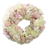 Winward Silks 24" Polyester Wreath in Brown, Size 24.0 H x 24.0 W x 6.0 D in | Wayfair P92023.CH