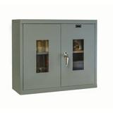 Hallowell 400 Series 2 Door Storage Cabinet Stainless Steel in Gray, Size 30.0 H x 36.0 W x 12.0 D in | Wayfair 405-3630SV-HG
