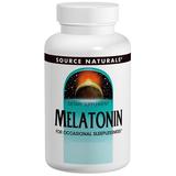 Melatonin 2.5mg Sublingual Peppermint, 120 Tablets, Source Naturals